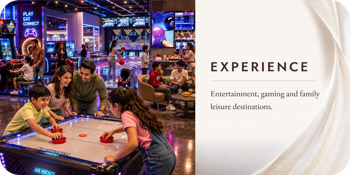 Experience — entertainment and gaming