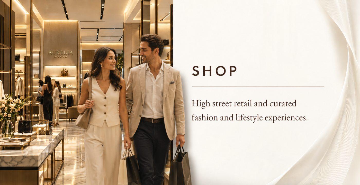Shop — high street retail
